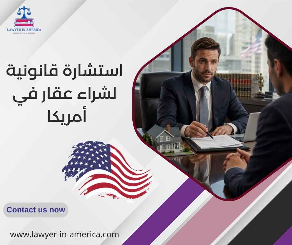 استشارة قانونية لشراء عقار في أمريكا استشارة قانونية لشراء عقار في أمريكا